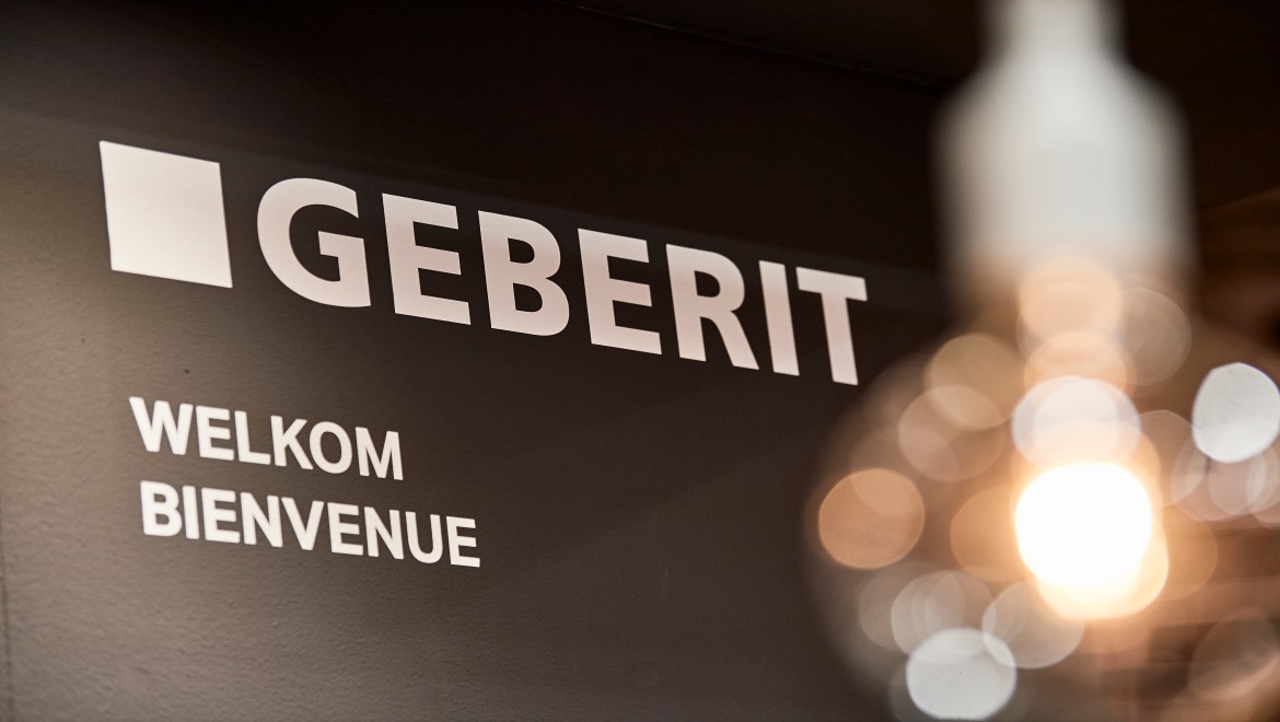 Bienvenus sur le stand de Geberit. Bienvenus sur le stand de Geberit.